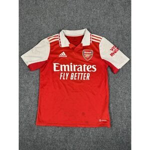 Adidas Arsenal 22/23 Saka #7 Football Shirt‎ Youth 13-14 Years Red Soccer Jersey